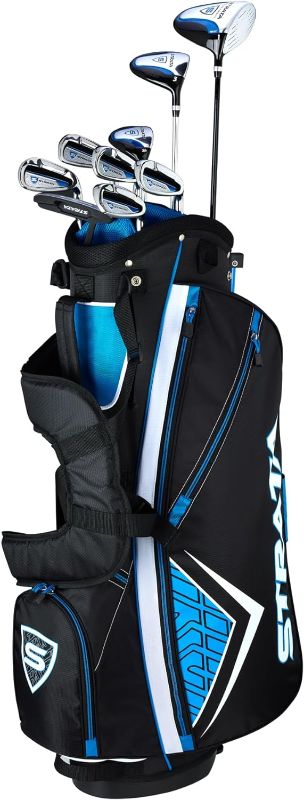 Photo 1 of Callaway Golf Men's Strata Ultimate Complete Golf Set (16-Piece, LEFT Hand, Steel)
