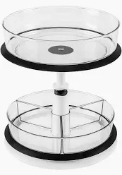 Photo 1 of 2 tier lazy susan snack carousel 