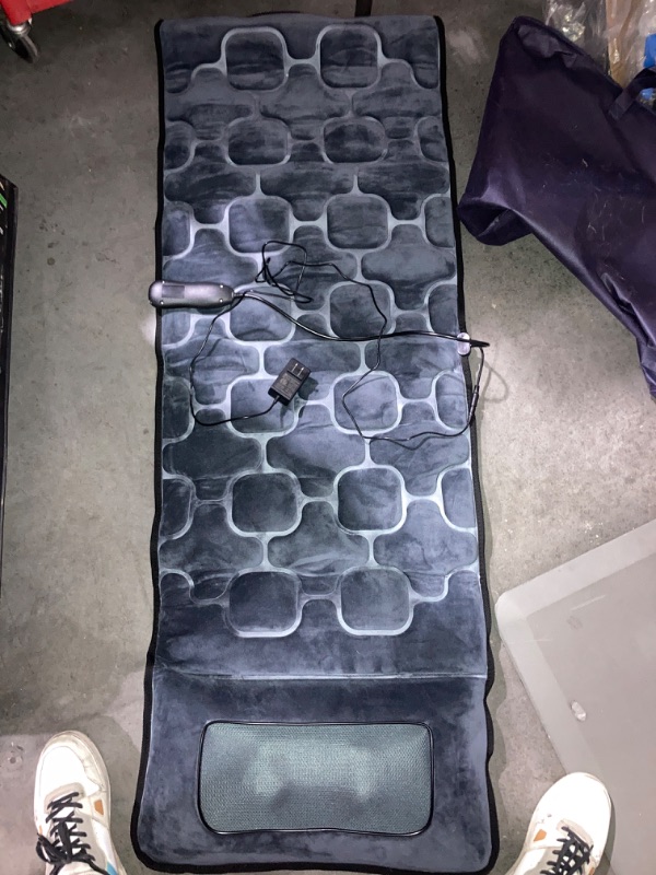 Photo 2 of (READ FULL POST) Ikristin Massage Mat Full Body Vibrating Neck Shoulder Shiatsu Kneading Massage Pad with Heat

