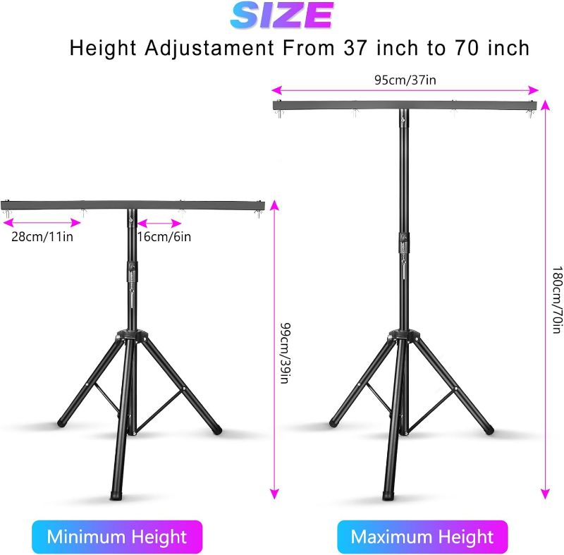 Photo 3 of 
U`King Light Stand, DJ Light Stand for Par Lights