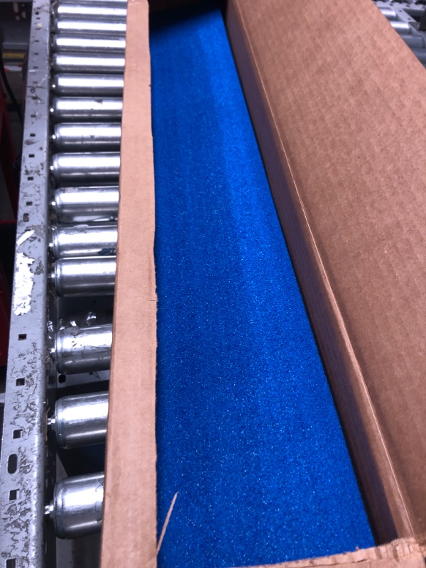 Photo 1 of ***SEE NOTES*** CanDo Blue PE Foam Rollers for Fitness, Exercise Muscle Restoration, Massage Therapy, Sport Recovery and Physical Therapy for Homes, Clinics, and Gyms 6" x 36" Half-Round 6" x 36" Half-Round Blue