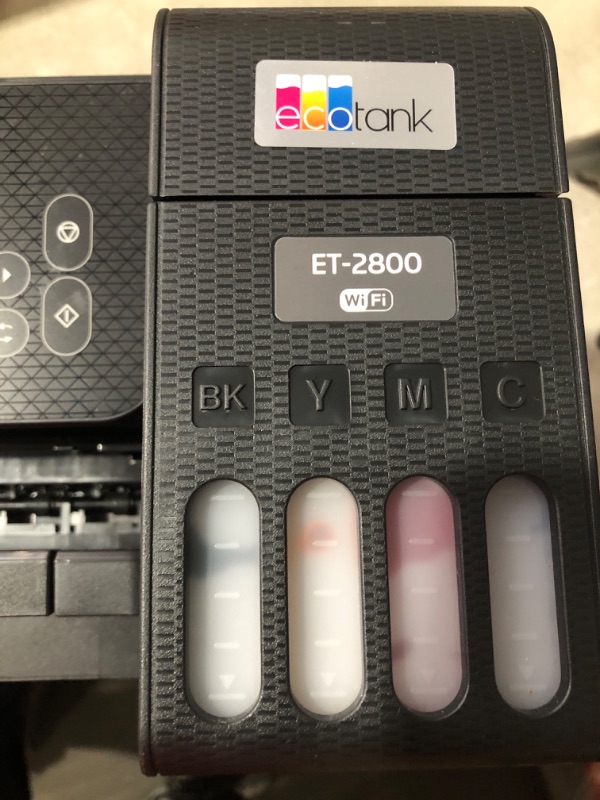 Photo 3 of (not functional)(sold for parts only)  Epson EcoTank ET-2800 Wireless Color All-in-One Cartridge-Free Supertank Printer