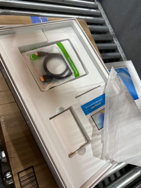 Photo 1 of UPERFECT Portable Monitor 4K 18.4 inch 10 Bit w/VESA & 180° Adjustable Stand, Ultra-Slim & Lightweight UHD FreeSync IPS HDR Gaming Display, USB C Travel Second Monitor for Laptop Switch Phone 18.4'' 4K