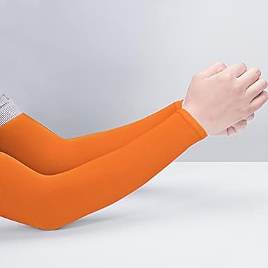 Photo 1 of 2Pairs Arm Sleeves for Men/Women Tattoo Cover-Up Volleyball Sleeve Softball Pickleball Compression Sleeves
