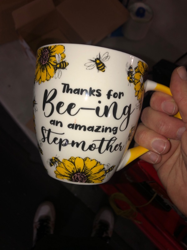 Photo 2 of (READ FULL POST) Love Mug®: Gifts for STEPMOM - Valentines Gift For Daughter - Daughter Mug - Birthday Gifts For Daughter - 400ml - Bee Gifts For Women - Award Winning Gift Retailer.
