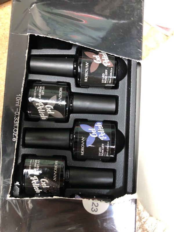 Photo 1 of 10 bottles of gel nail polish