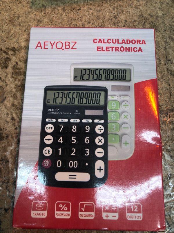 Photo 1 of AEYQBZ SOLAR CALCULATOR 2PK 