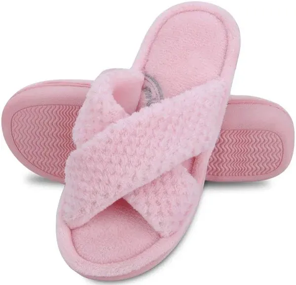 Photo 1 of DL OPEN TOE HOUSE SLIPPERS FOR WOMEN S