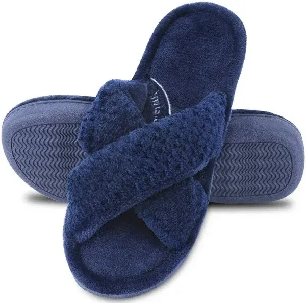 Photo 1 of DL OPEN TOE HOUSE SLIPPERS FOR WOMEN S