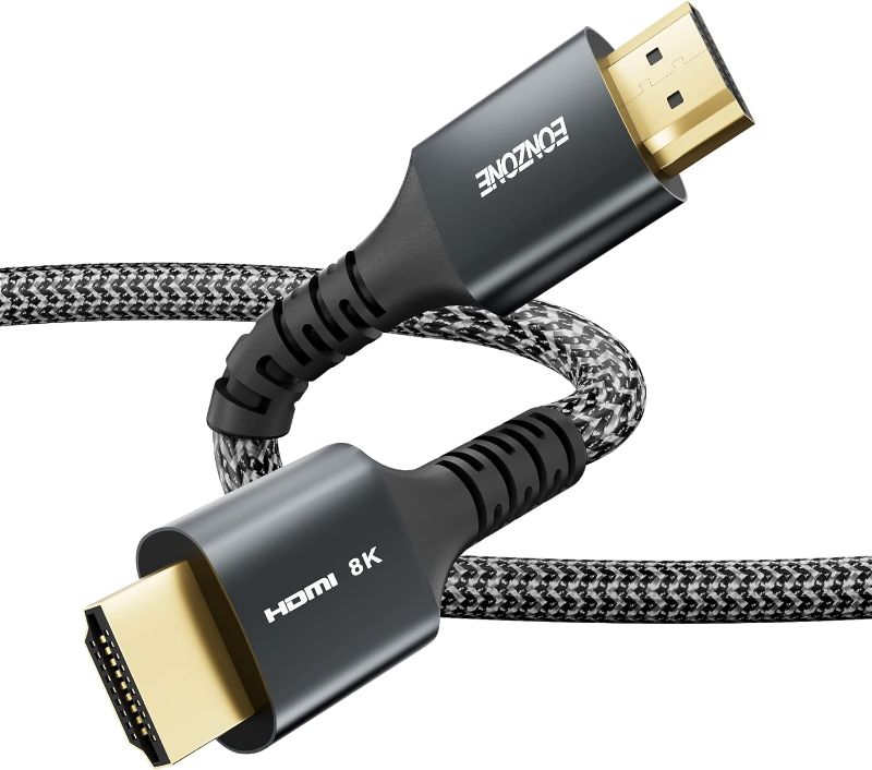 Photo 1 of EONZONE 8K HDMI CABLE 2.1 SONY 3M/; 10FT BLACK 