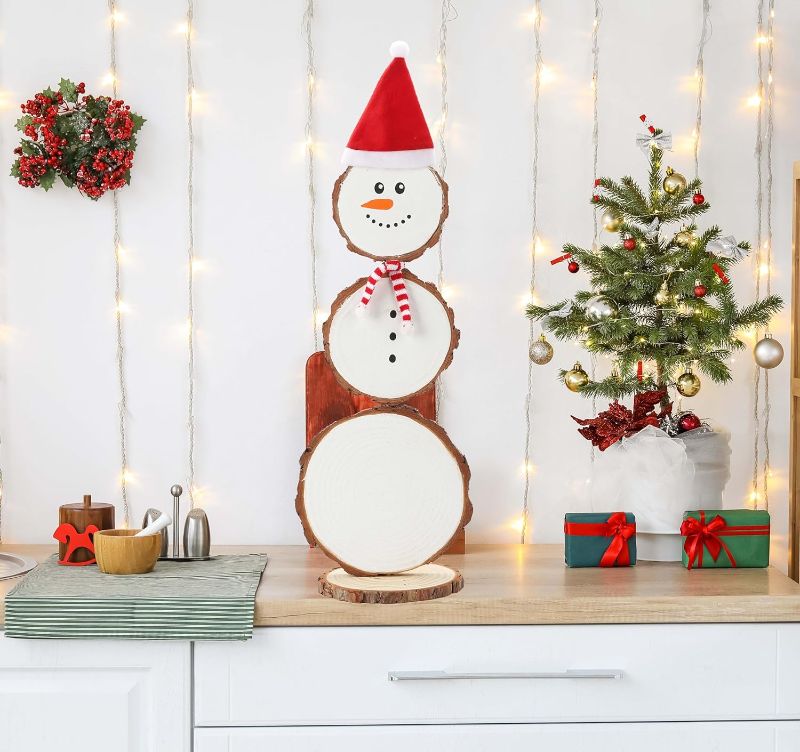 Photo 1 of [READ NOTES]
Christmas Decorations for Home Christmas Natural Wood Slices Snowman Decor DIY Snowman Make Your Own Snowman Table Sign Farmhouse Snowman Table Decor Pumpkin Thanksgiving Decor Winter Decor