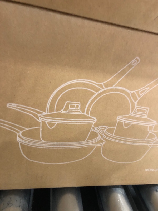 Photo 1 of  Nonstick Granite Cookware Sets non stick frying pan set, pots and pans set 