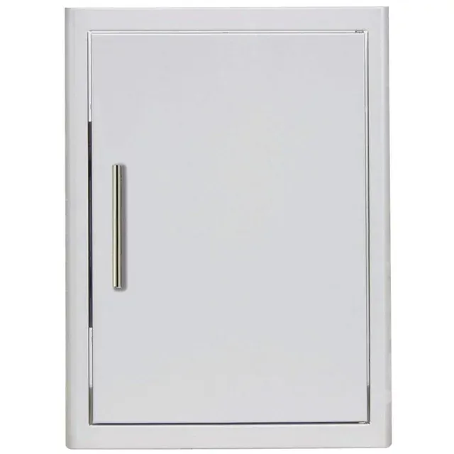 Photo 1 of 18-Inch Stainless Steel Single Access Door - Vertical - BLZ-SV-1420-R-SC