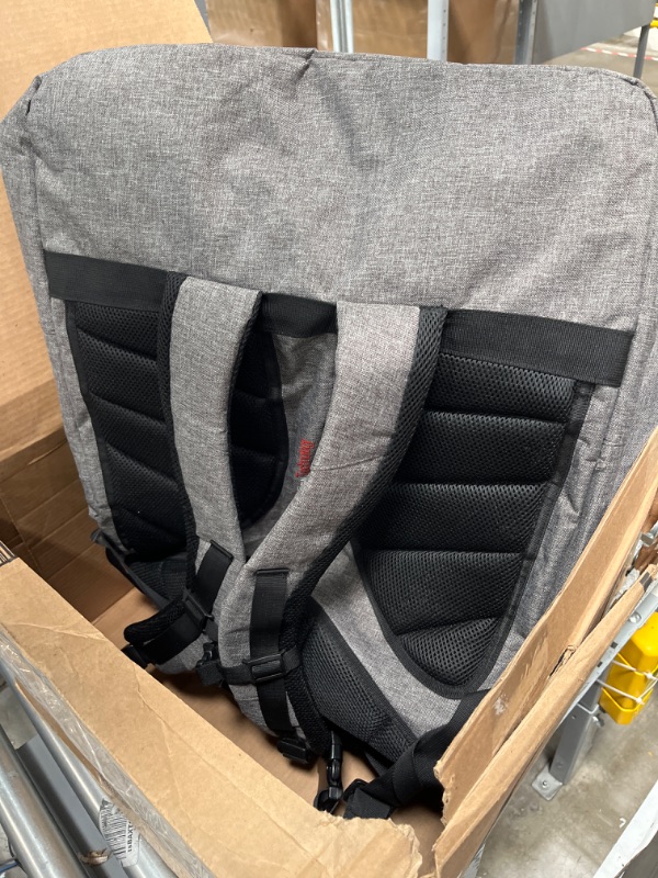 Photo 1 of The Little Stork Car Seat Travel Bag With Wheels - 3 In 1 Padded Carseat Carrier Backpack With Extra Storage To Cover All Your Toddler Airplane Travel Essentials - Baby Car Seat Bags For Air Travel