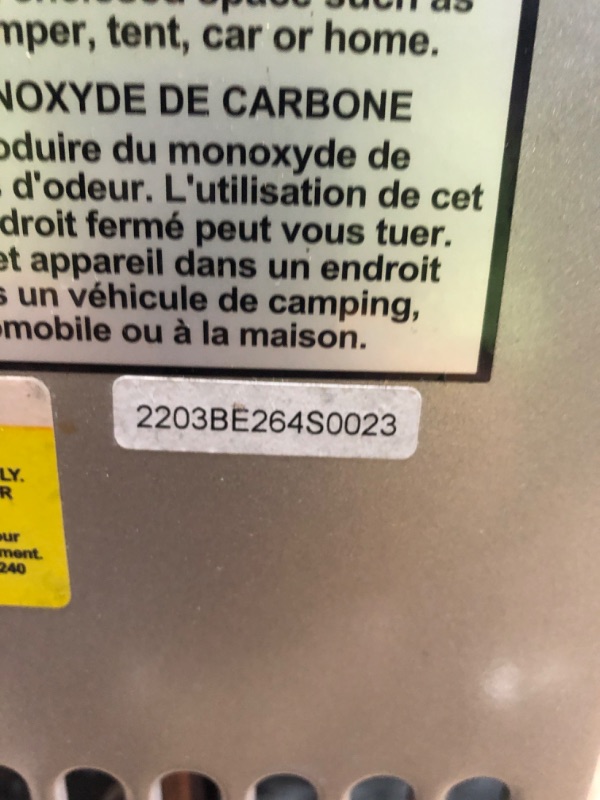 Photo 5 of (important see clerk notes) Tankless Water Heater, GASLAND Outdoors BE264 10L 2.64GPM Portable Gas Water Heater