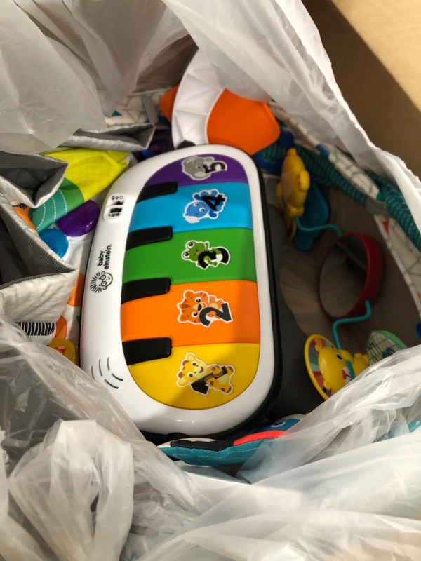 Photo 1 of Baby Einstein 4-in-1 Kickin' Tunes Music and Language Play Gym and Piano Tummy Time Activity Mat
