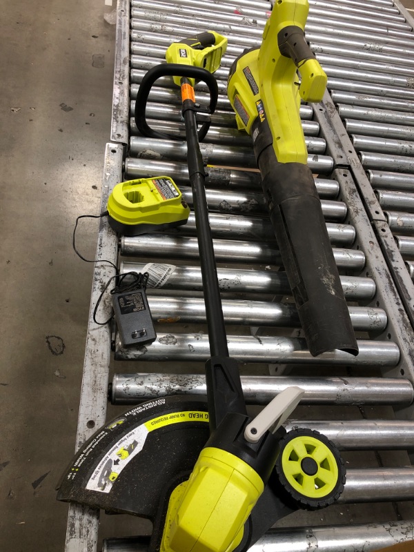 Photo 2 of Ryobi P2008A 18V. Lithium-Ion Cordless String Trimmer/Edger - Battery and Charger Not Included