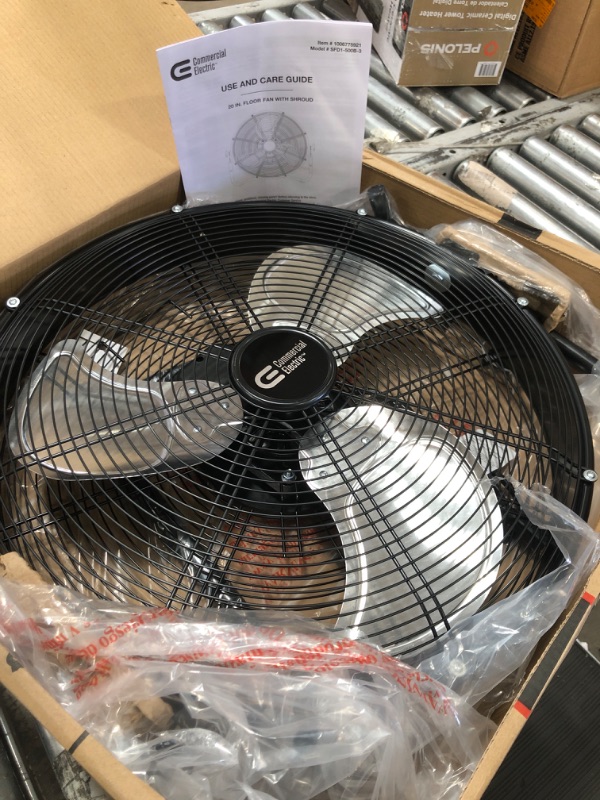 Photo 1 of 20 in. Floor Fan 