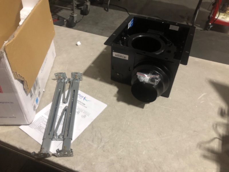 Photo 1 of ***USED - LIKELY MISSING PARTS - UNABLE TO VERIFY FUNCTIONALITY***
Aero Pure ABF110 G15 W ABF110G15 Ceiling Mount 110 CFM, Energy Star Certified, White Quiet Bathroom Ventilation Fan
