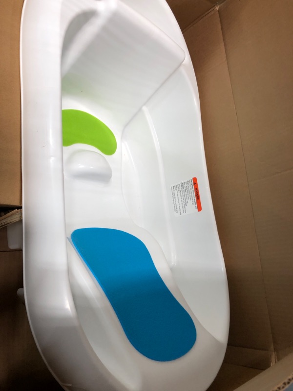 Photo 1 of Cocomelon Baby 3-in-1 Sling and Seat Bath Tub with Removable Infant Support, Convertible Baby to Toddler Bath Tub with Seat, Baby Shower Gift, Ages 0-24 Months