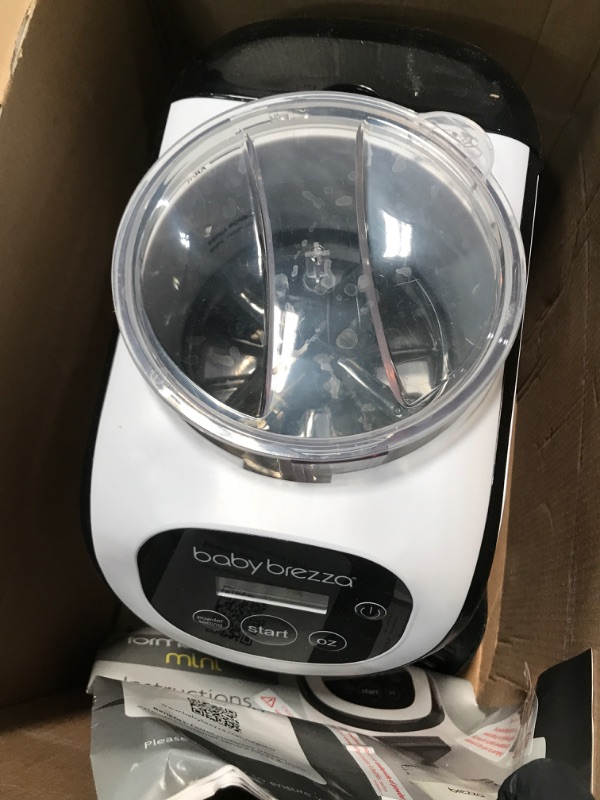 Photo 2 of Baby Brezza Formula Pro Mini Baby Formula Maker – Small Baby Formula Mixer Machine Fits Small Spaces and is Portable for Travel– Bottle Makers Makes The Perfect Bottle for Your Infant On The Go Formula Pro Mini Dispenser Machine