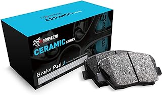 Photo 1 of Dynamic Friction 631-59056L set of 2 and R1 Concepts Rear Ceramic Series Brake Pads With Rubber Steel Rubber Shims 2310-0905-00
