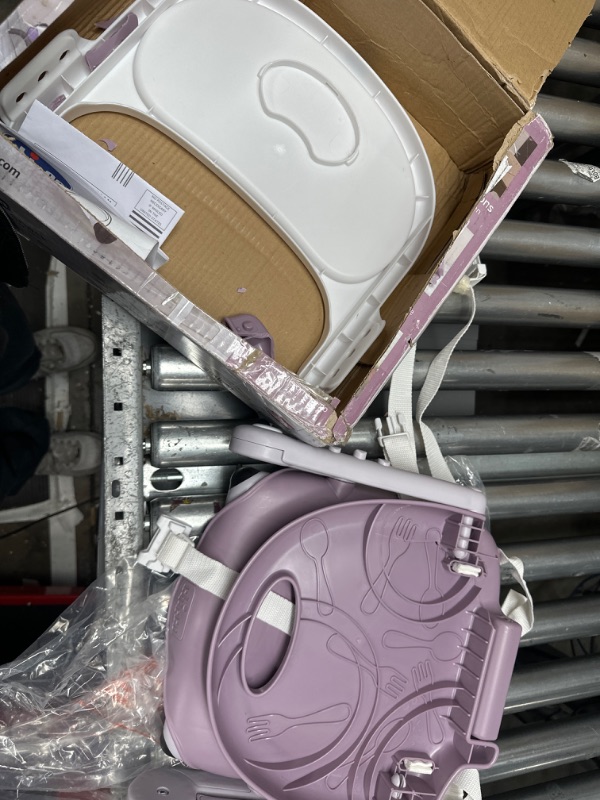 Photo 3 of Chicco Pocket Snack Booster Seat, Lavender