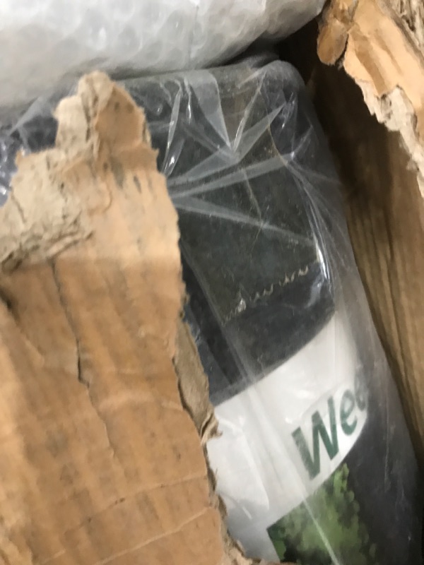 View 2 of Sunocity 4ft x300ft Black Weed Barrier Landscape Premium Fabric-Heavy Duty Woven Ground Cloth with Superior Permeability Weed Control Convenient Design black 3.5oz-4ftX300ft