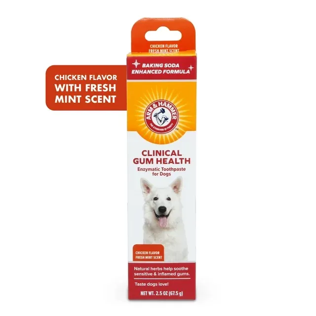 Photo 1 of 6pcks of Arm & Hammer™ Clinical Care Gum Health Enzymatic Toothpaste for Dogs in Chicken Flavor
