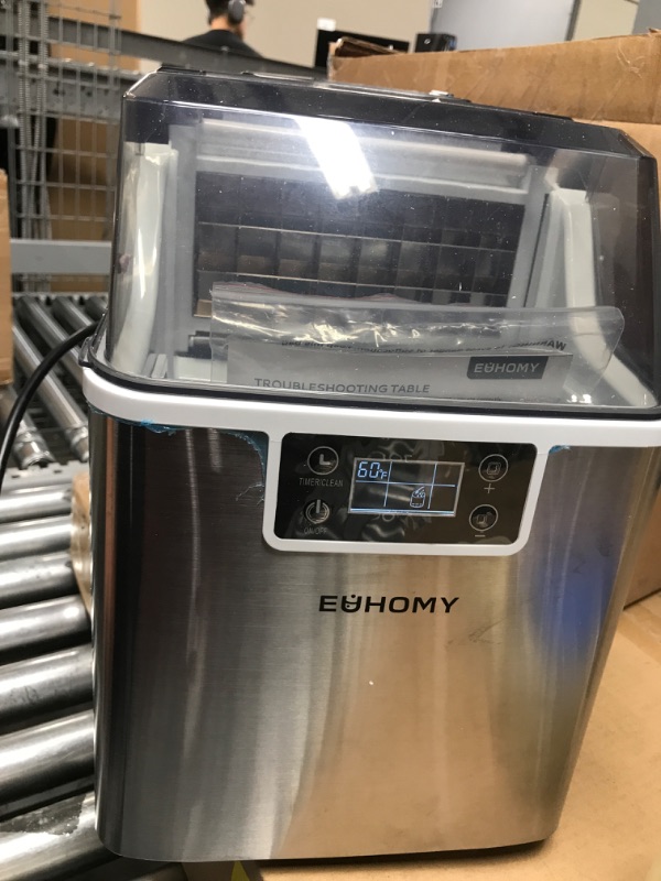 Photo 1 of ACEM 48.4 Lb. Daily Production Cube Clear Ice Portable Ice Maker
