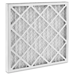 Photo 1 of 23x19x1" White Air Vent Filters (2PK) Pleated Air Filters 9MERV8) 