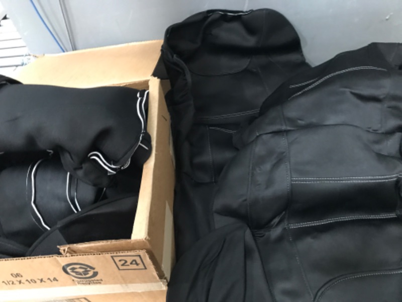 Photo 1 of 4PC Car seats, Black