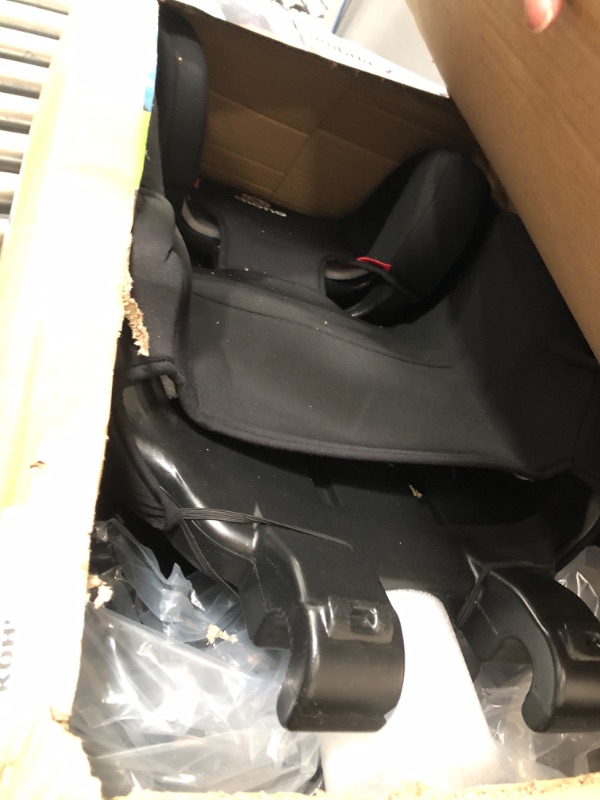 Photo 2 of Diono Cambria 2 XL 2022, Dual Latch Connectors, 2-in-1 Belt Positioning Booster Seat, High-Back to Backless Booster with Space and Room to Grow, 8 Years 1 Booster Seat, Black NEW! Black