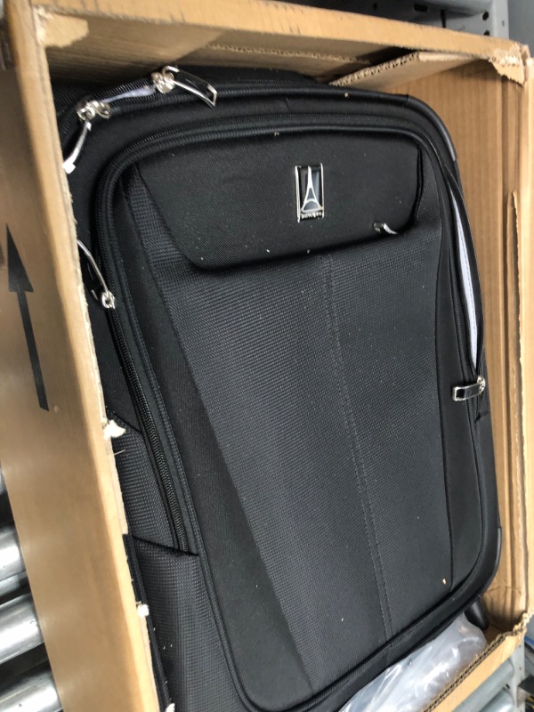 Photo 2 of ***USED - DAMAGED - SCRATCHED AND SCUFFED***
Travelpro Maxlite 5 Softside Expandable Upright 2 Wheel Luggage, Lightweight 20-Inch Black