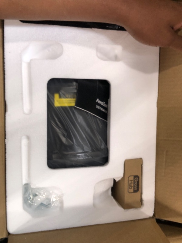 Photo 1 of VIVOSUN Smart Grow System with AeroLight A100 100W LED Grow Light with Circulation Fan, AeroZesh S4 4-inch 208 CFM Inline Duct Fan, and GrowHub E42 Temperature & Humidity WiFi-Controller 4 Inch