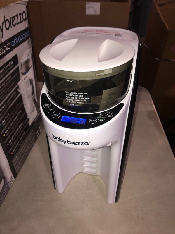 Photo 2 of (READ FULL POST) New and Improved Baby Brezza Formula Pro Advanced Formula Dispenser Machine - Automatically Mix a Warm Formula Bottle Instantly - Easily Make Bottle with Automatic Powder Blending