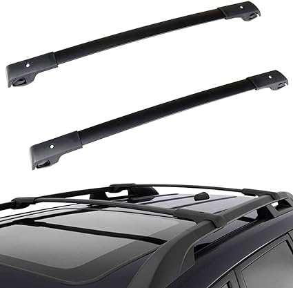 Photo 2 of Roof Rack Cross Bars for Subaru Forester 2009 2010 2011 2012 2013 Crossbars Black Aluminum