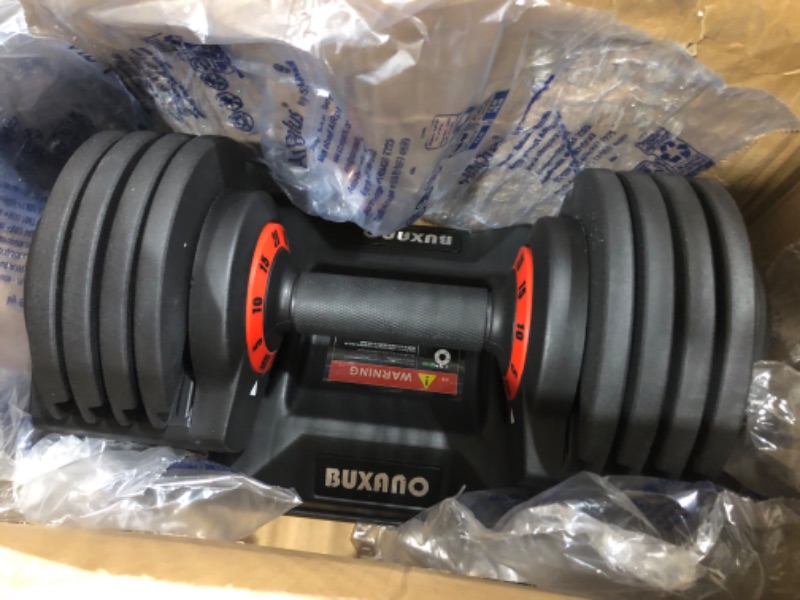 Photo 1 of Adjustable Dumbbell 25LB Single Dumbbell 5 in 1 Free Weight Dumbbell with Anti-Slip Metal Handle, Perfect for Full Body Workout Fitness