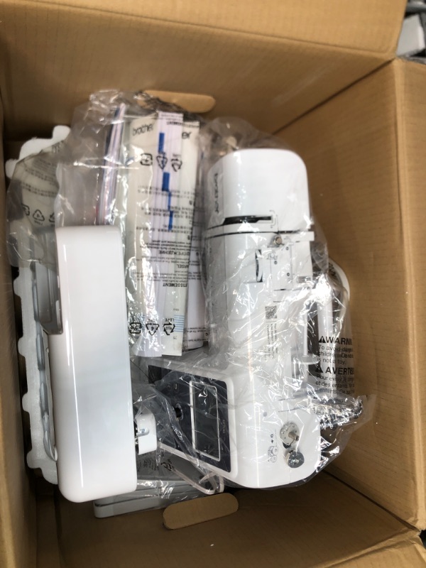 Photo 1 of Brother SE700 Sewing and Embroidery Machine, Wireless LAN Connected, 135 Built-in Designs, 103 Built-in Stitches, Computerized, 4" x 4" Hoop Area, 3.7" Touchscreen Display, 8 Included Feet