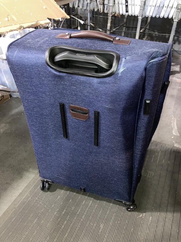 Photo 2 of (READ FULL POST) Travelpro Platinum Elite Softside Expandable Checked Luggage, 8 Wheel Spinner Large Suitcase, TSA Lock, Men and Women, True Navy Blue, Checked Large 29-Inch Checked-Large 29-Inch True Navy Blue