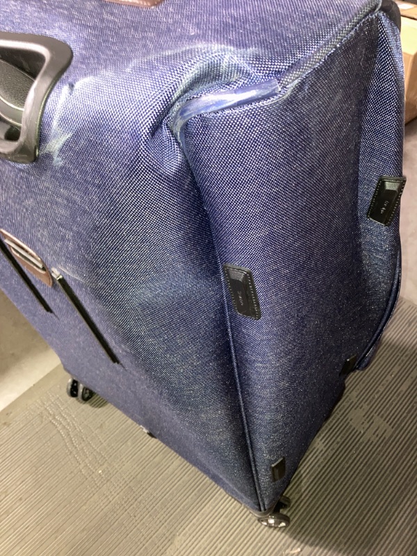 Photo 4 of (READ FULL POST) Travelpro Platinum Elite Softside Expandable Checked Luggage, 8 Wheel Spinner Large Suitcase, TSA Lock, Men and Women, True Navy Blue, Checked Large 29-Inch Checked-Large 29-Inch True Navy Blue