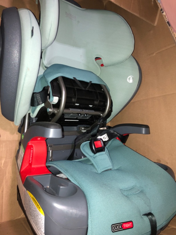 Photo 2 of Britax Grow with You ClickTight+ Harness-to-Booster, Green Ombre SafeWash ClickTight Plus Green Ombre