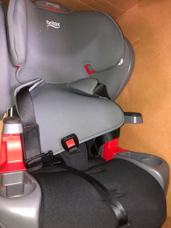 Photo 2 of Britax Grow with You ClickTight+ Harness-to-Booster, Black Ombre SafeWash ClickTight Plus Black Ombre