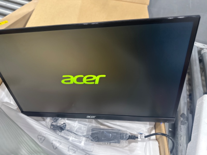 Photo 3 of Acer 21.5 Inch Full HD (1920 x 1080) IPS Ultra-Thin Zero Frame Computer Monitor (HDMI & VGA Port), SB220Q bi