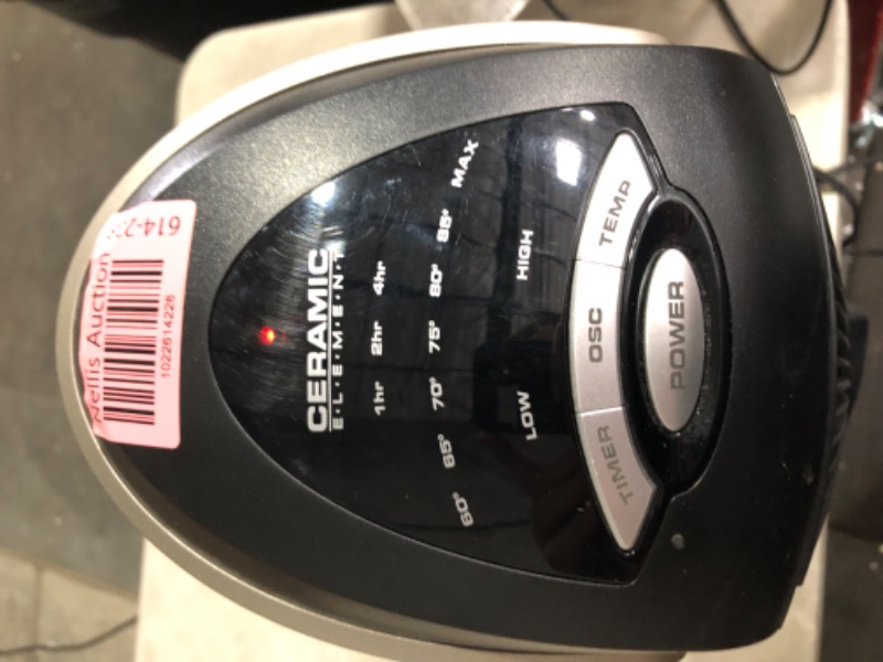 Photo 1 of ***USED - NO REMOTE***
Lasko Oscillating Ceramic Tower Space Heater for Home with Adjustable Thermostat, 751320