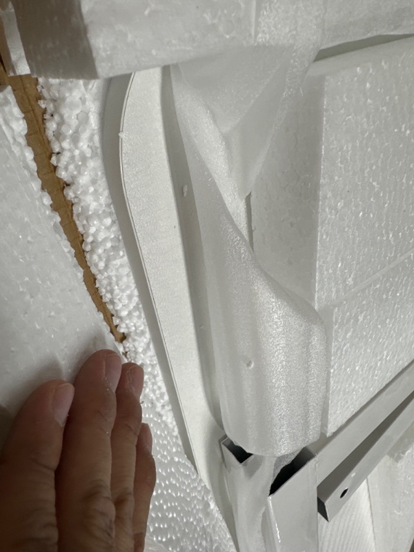 Photo 1 of HDHNBA Computer Desk Home Office Writing Study Desk, Modern Simple Style Laptop Table Office Desk, Home Office Desks Simple Style Desk for Home Office Writing Study Suitable for Study Room Office. 47.2''*23.6'' White