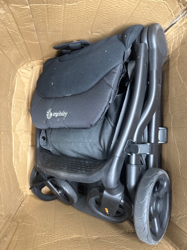 Photo 2 of [USED]
Ergobaby Metro+ Compact Baby Stroller, Lightweight Umbrella Stroller Folds Down for Overhead Airplane Storage (Carries up to 50 lbs), Car Seat Compatible, Black .Stroller: Black