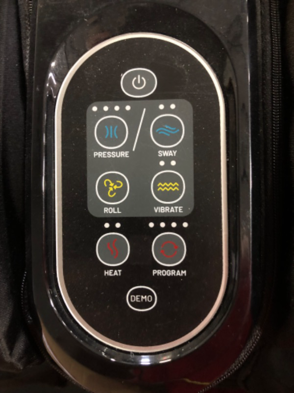 Photo 3 of ***MISSING REMOTE AND POWER CORD***
Cloud Massage Shiatsu Foot Massager for Circulation and Pain Relief (Black)