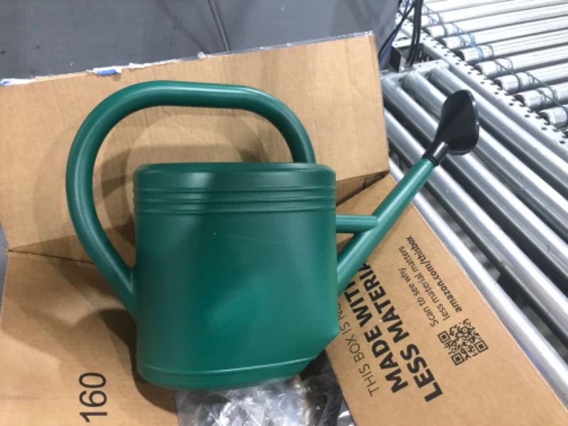 Photo 2 of ******BOTTOM IS DENTED*********
Watering Can for Indoor Plants,Garden Watering Cans Outdoor Plant House Flower,Watering Cans with Sprinkler Head (Green)
