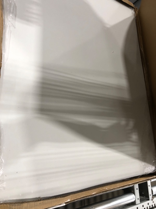 Photo 1 of minor damage*
AM The America Store - Plastic Folding Table, Indoor Outdoor Heavy Duty Portable w/Handle, Lock for Picnic, Party, Camping (White, 6FT) 6FT White